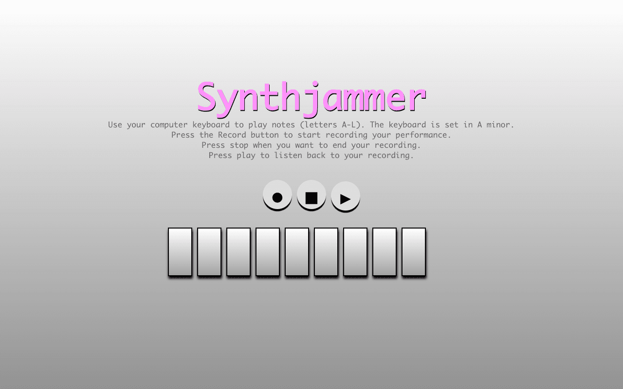 Synthjammer screenshot