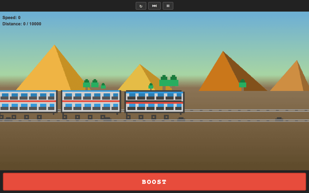 Train Race screenshot