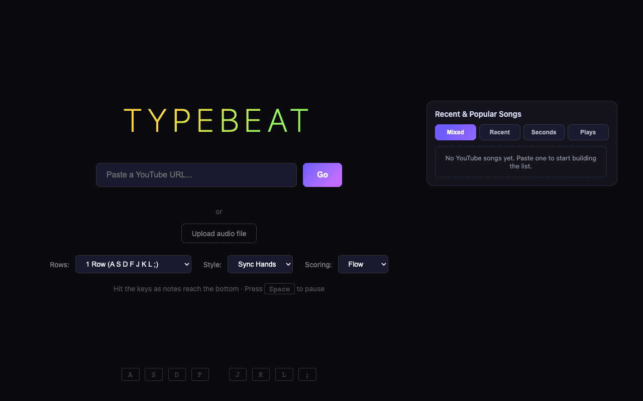Typebeat screenshot